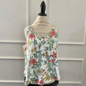 Floral tank top